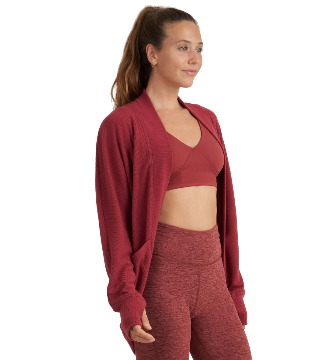 Thrive Societe Blouson Cocoon Cardi