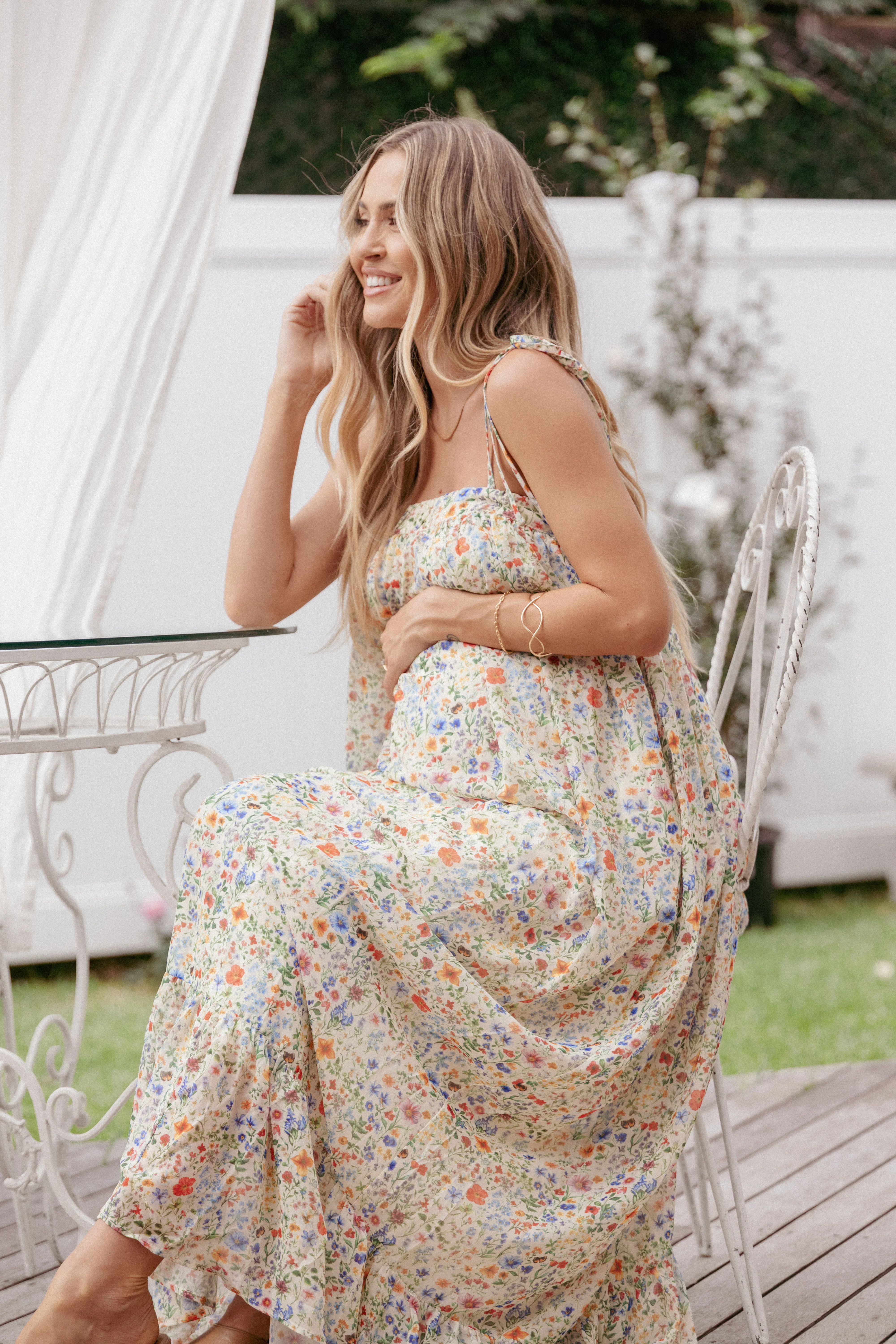 Colette Maxi Dress - Garden Floral