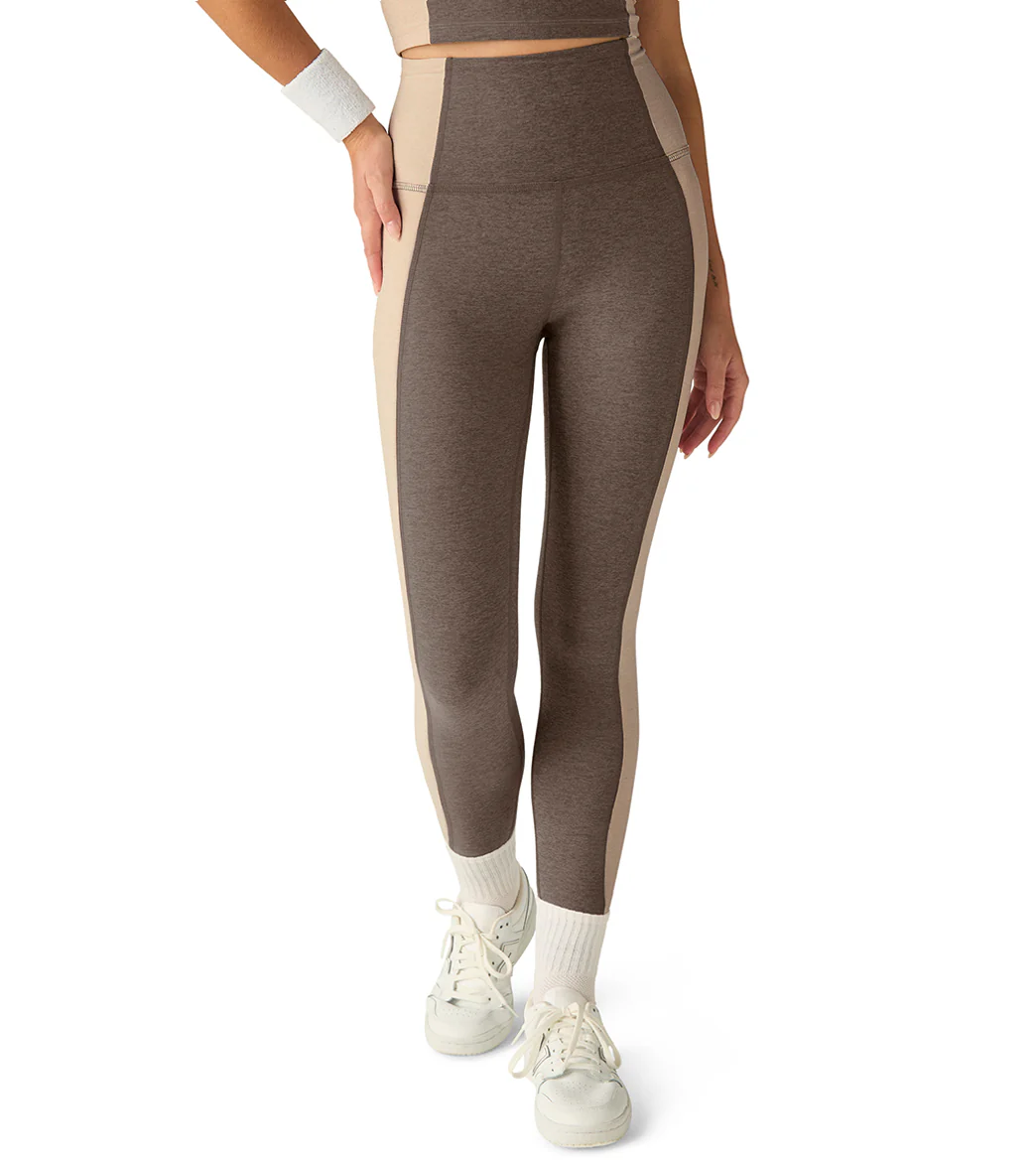 Beyond Yoga Spacedye Vitality Colorblock High Waisted Midi Legging