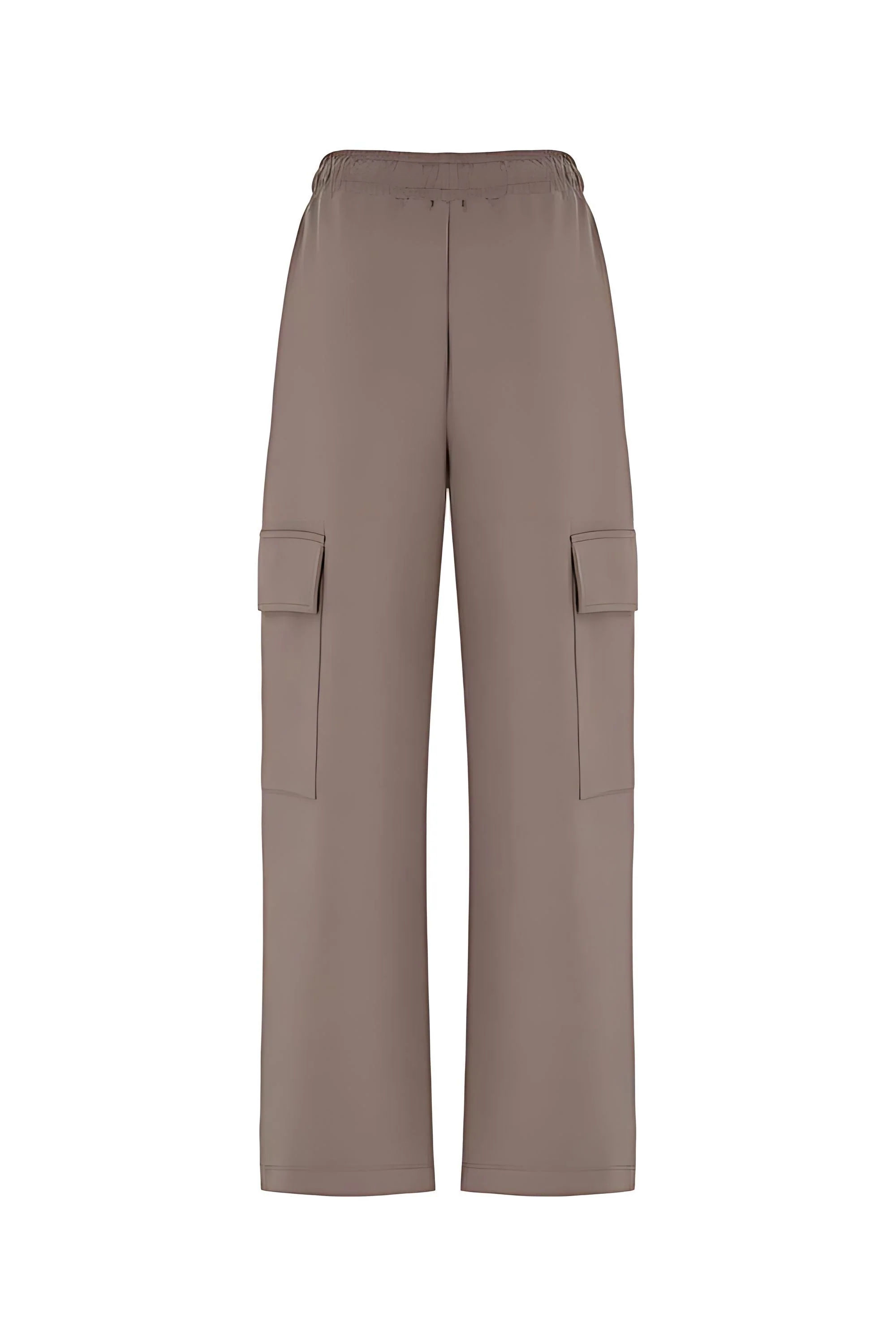 Elastic Waist Cargo Pants