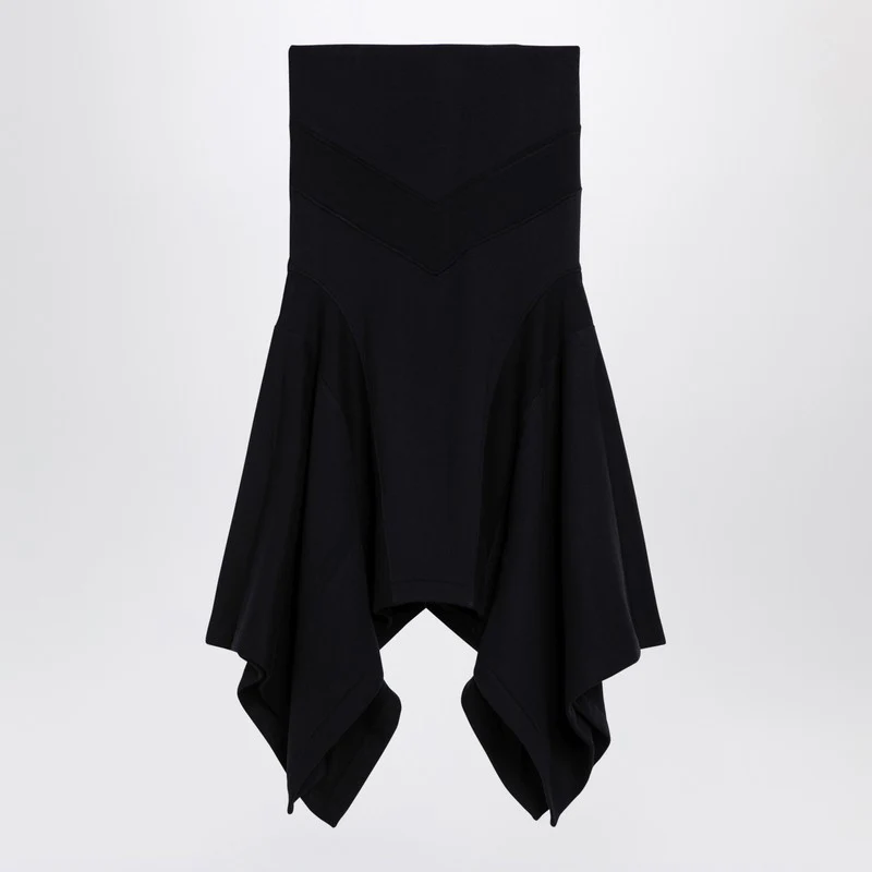 The Attico Women's Asymmetric Cotton Skirt