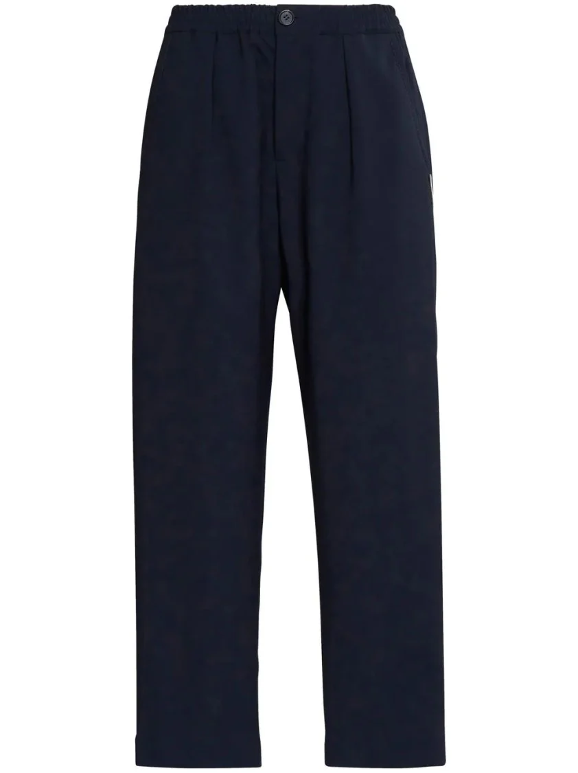 Relaxed-Fit Virgin Wool Trousers