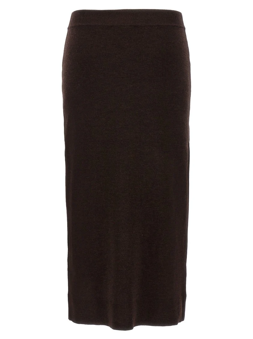 Bottoni' Midi Skirt