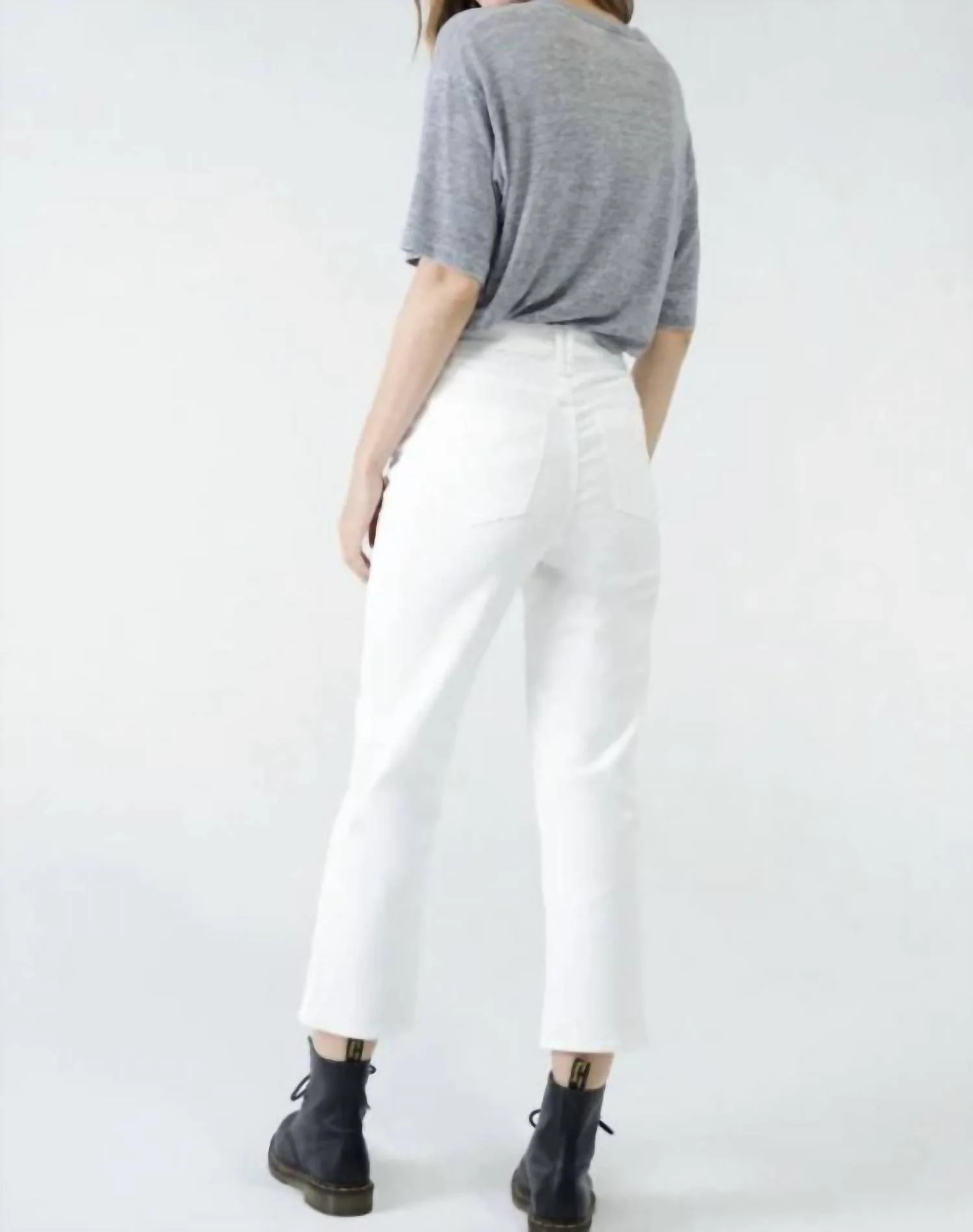 Bree High Waist Stovepipe Jeans In Opal