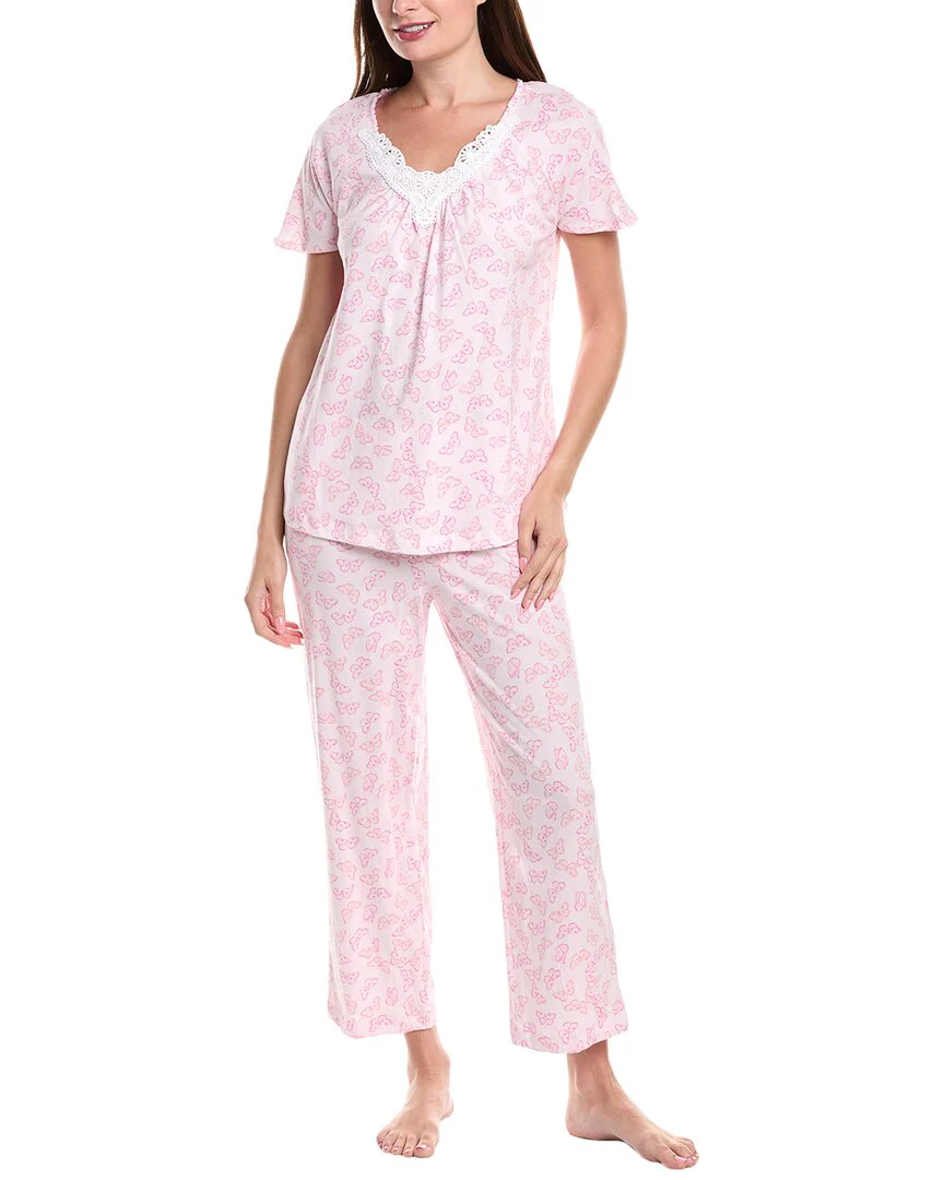 Carole Hochman 2pc Capri Pajama Set