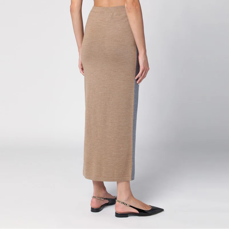 Moschino Women's / Wool Long Skirt