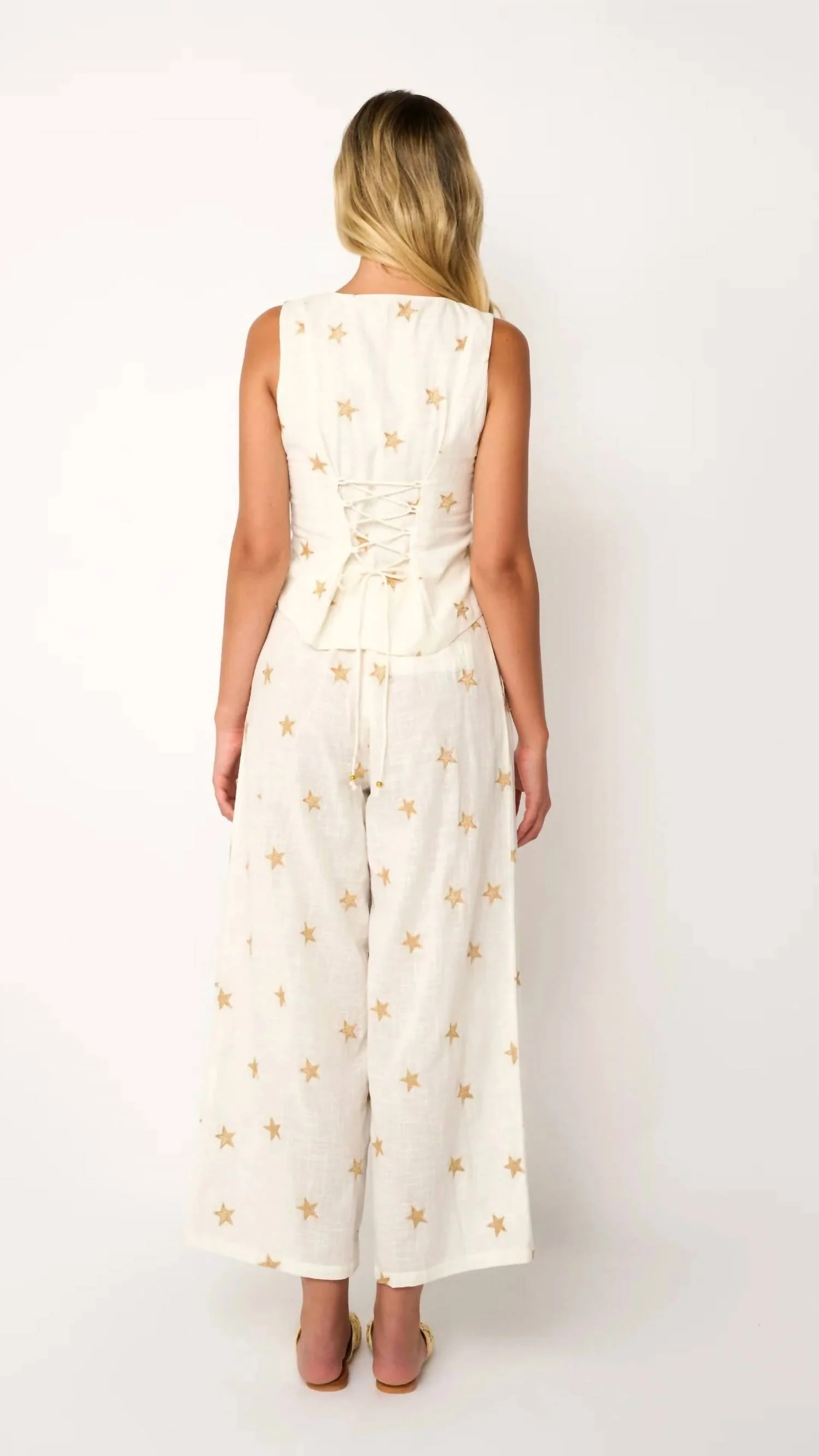 Soleil Pants In White