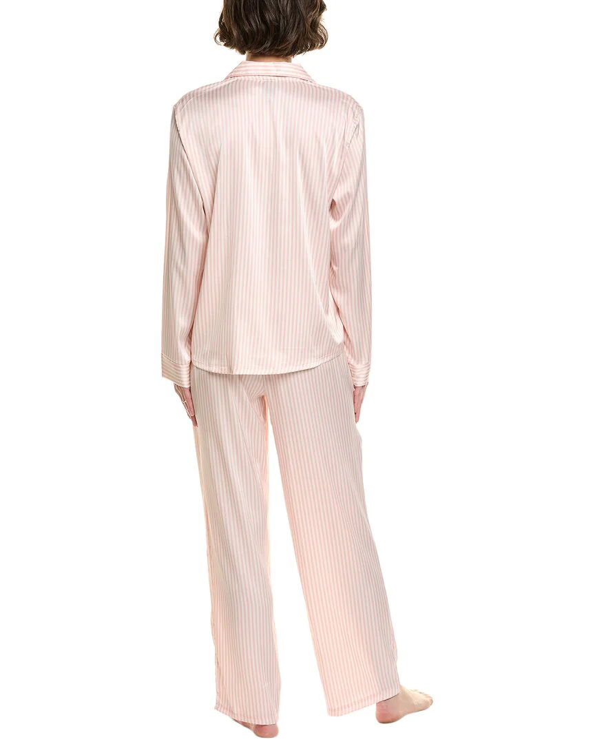 Nanette Lepore 2pc Pajama Shirt & Pant Set
