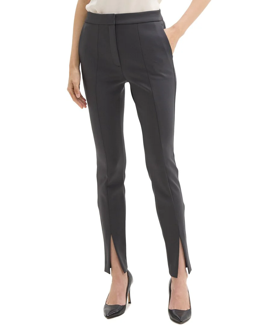 Theory High-Waist Slim Pant