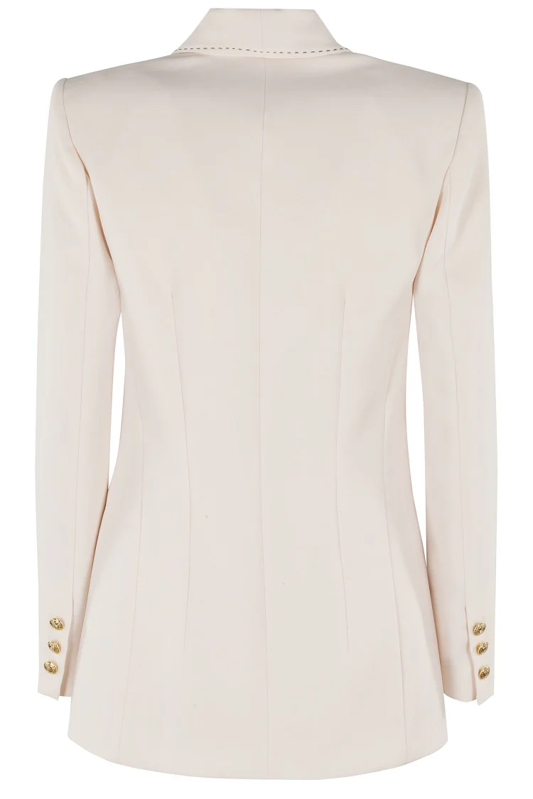 Tailored Crepe Blazer