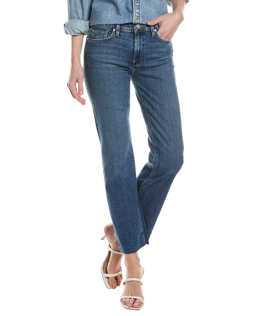 HUDSON Jeans Nico Mid-Rise Penny Straight Ankle Jean
