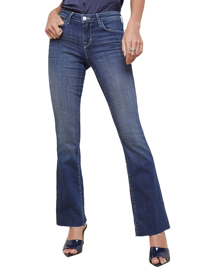 L’AGENCE Sneeki Low-Rise Sneaker Straight Jean