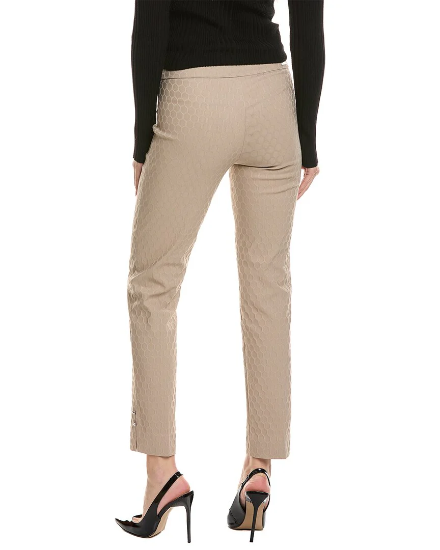 Joseph Ribkoff Hexagonal Jacquard Pant