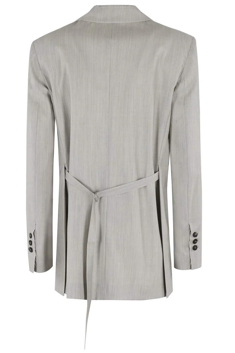 Single-Breasted Blazer With Tailored Silhouette