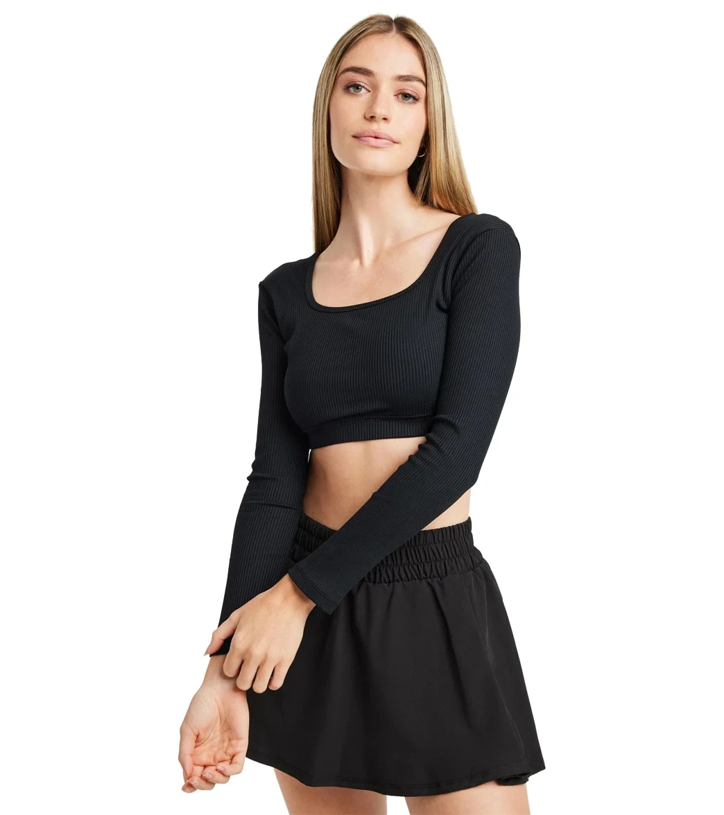 Year of Ours Ribbed Cropped Long Sleeve