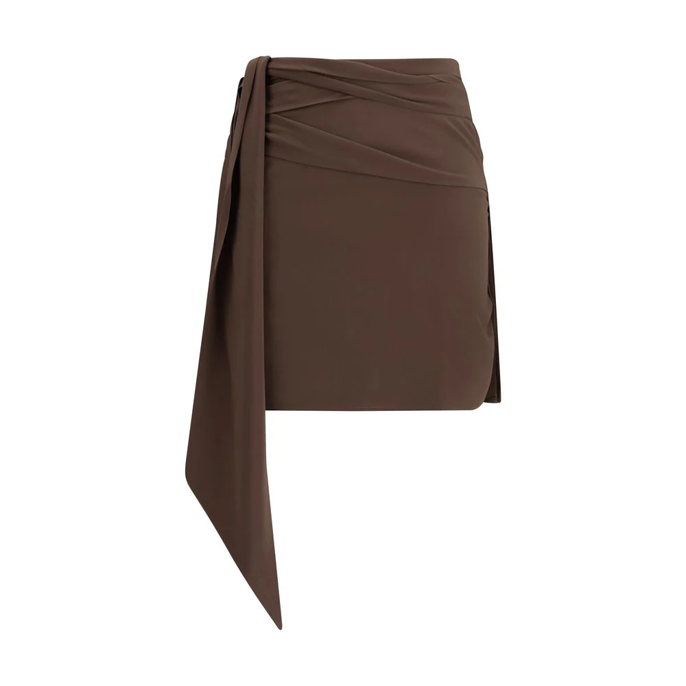 Prada Crepe de chine Mini Women's Skirt