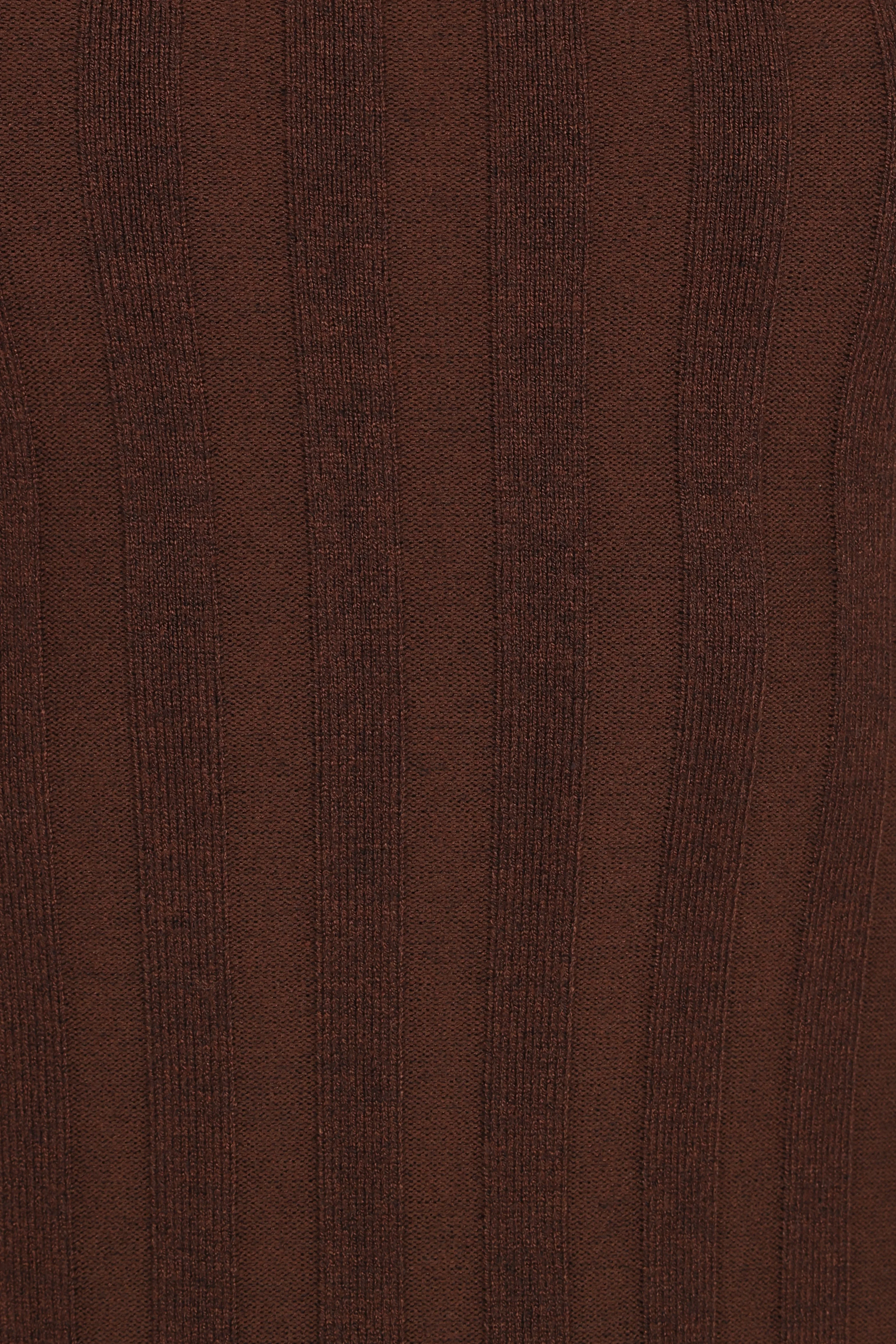 Jolene Long Sleeve Maxi Dress - Brown