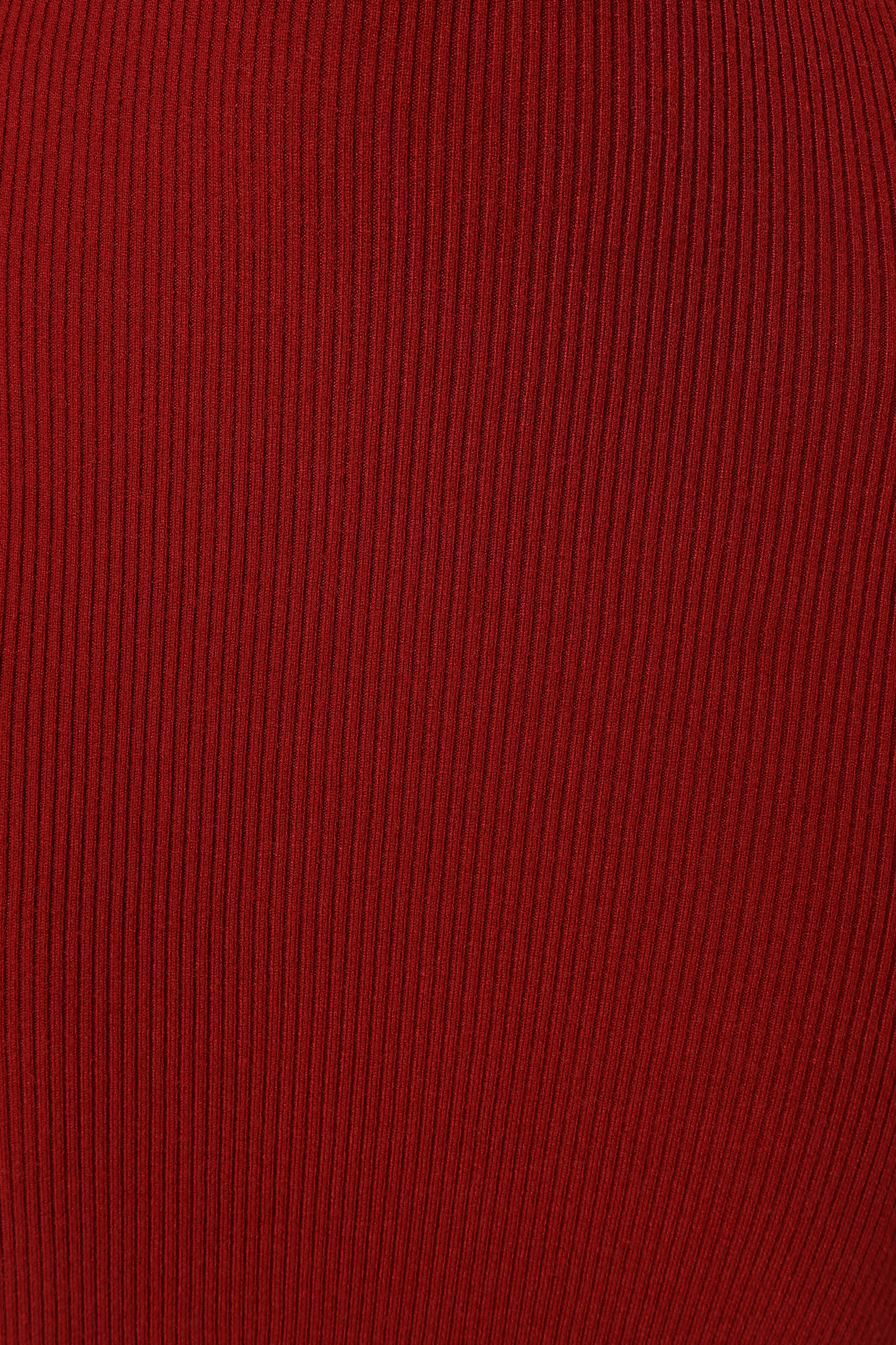 Jonah Long Sleeve Midi Dress - Red Dhalia