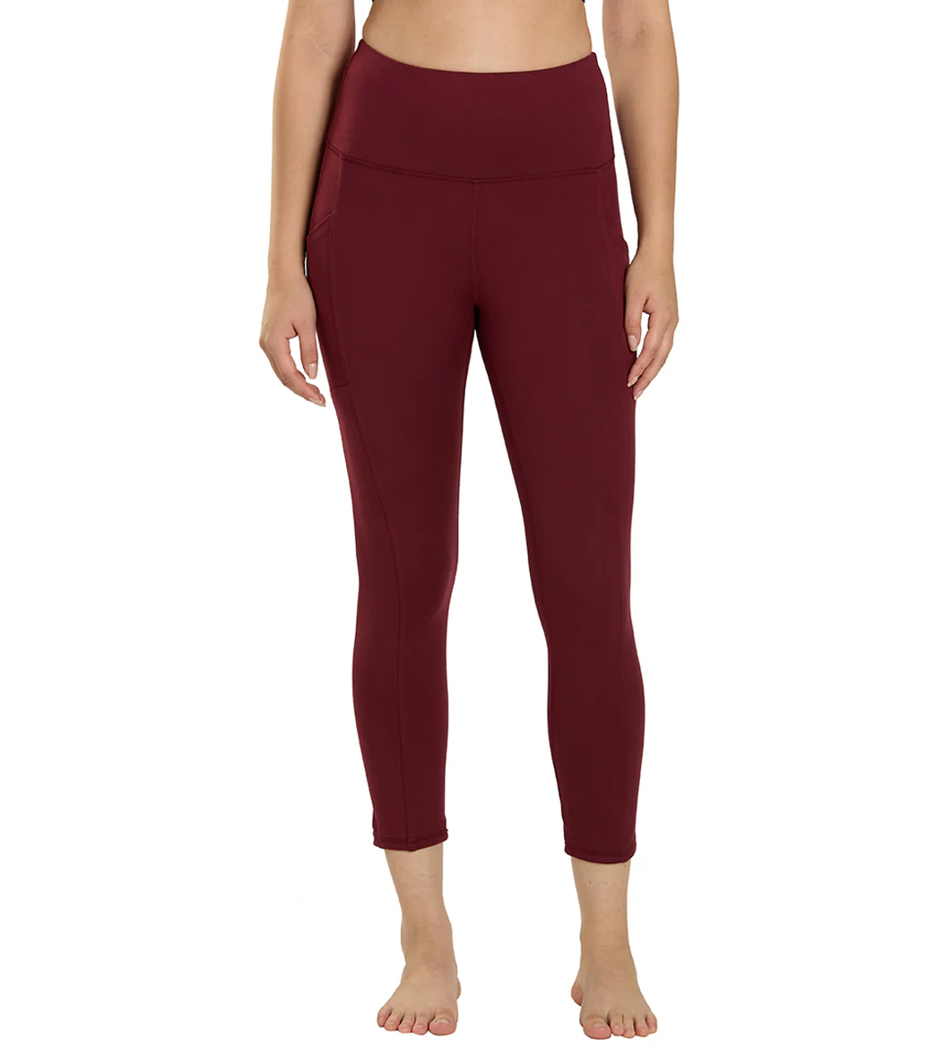 Marika Drew High Waisted Tummy Control Yoga Capris