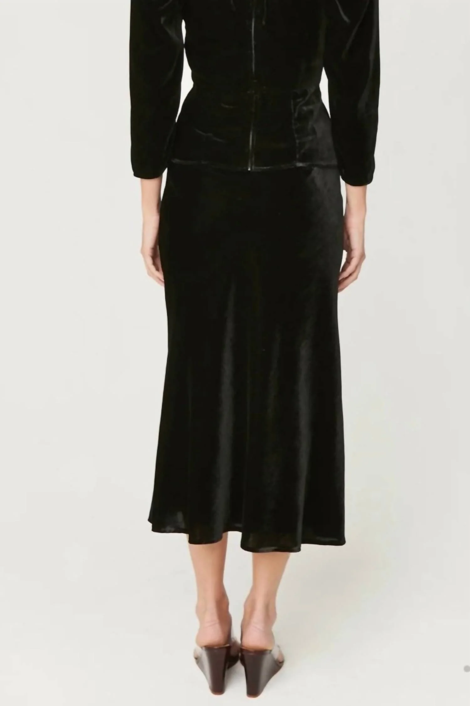 Tommy Skirt In Jet Black