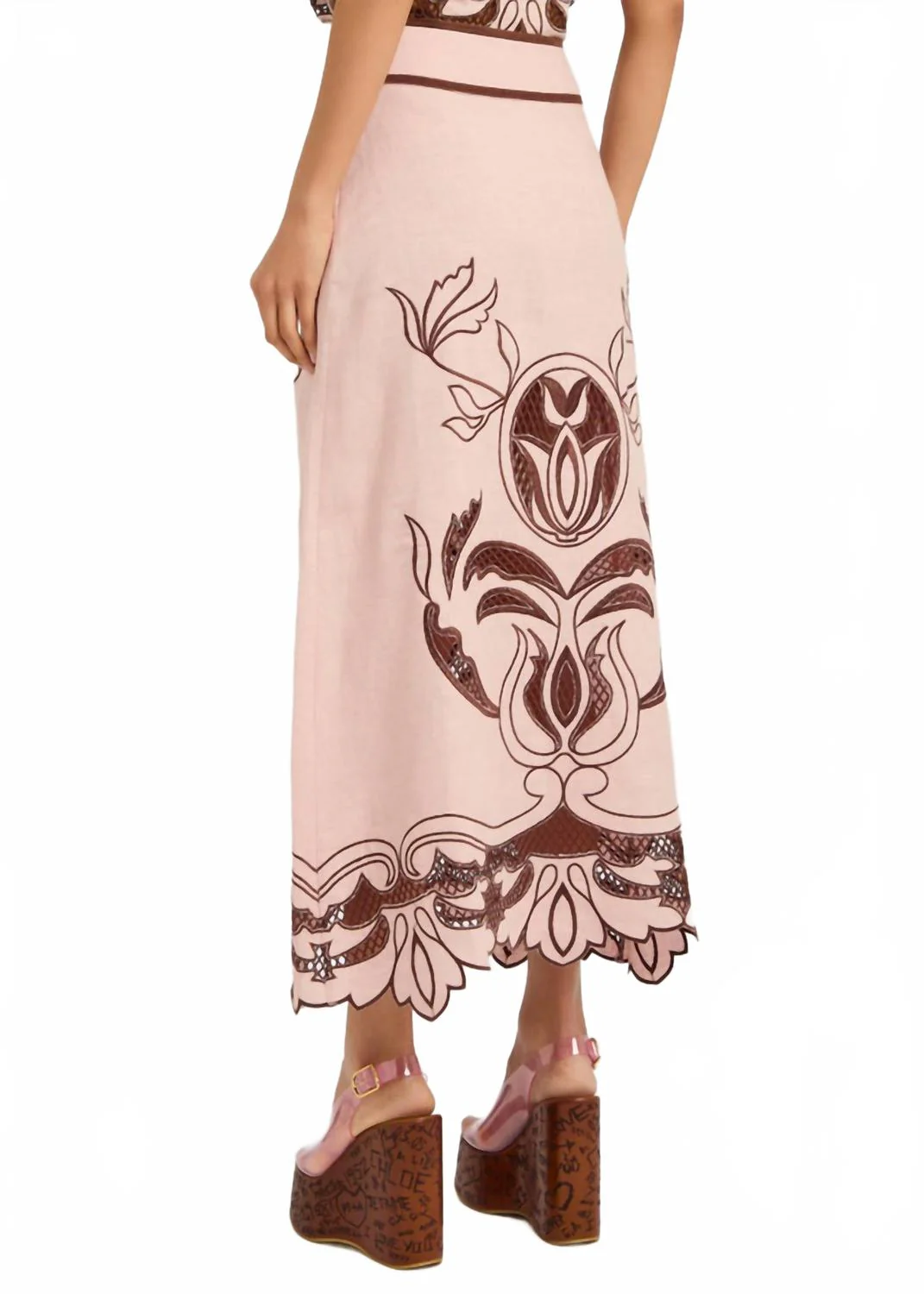 Rosalie Skirt In Pink