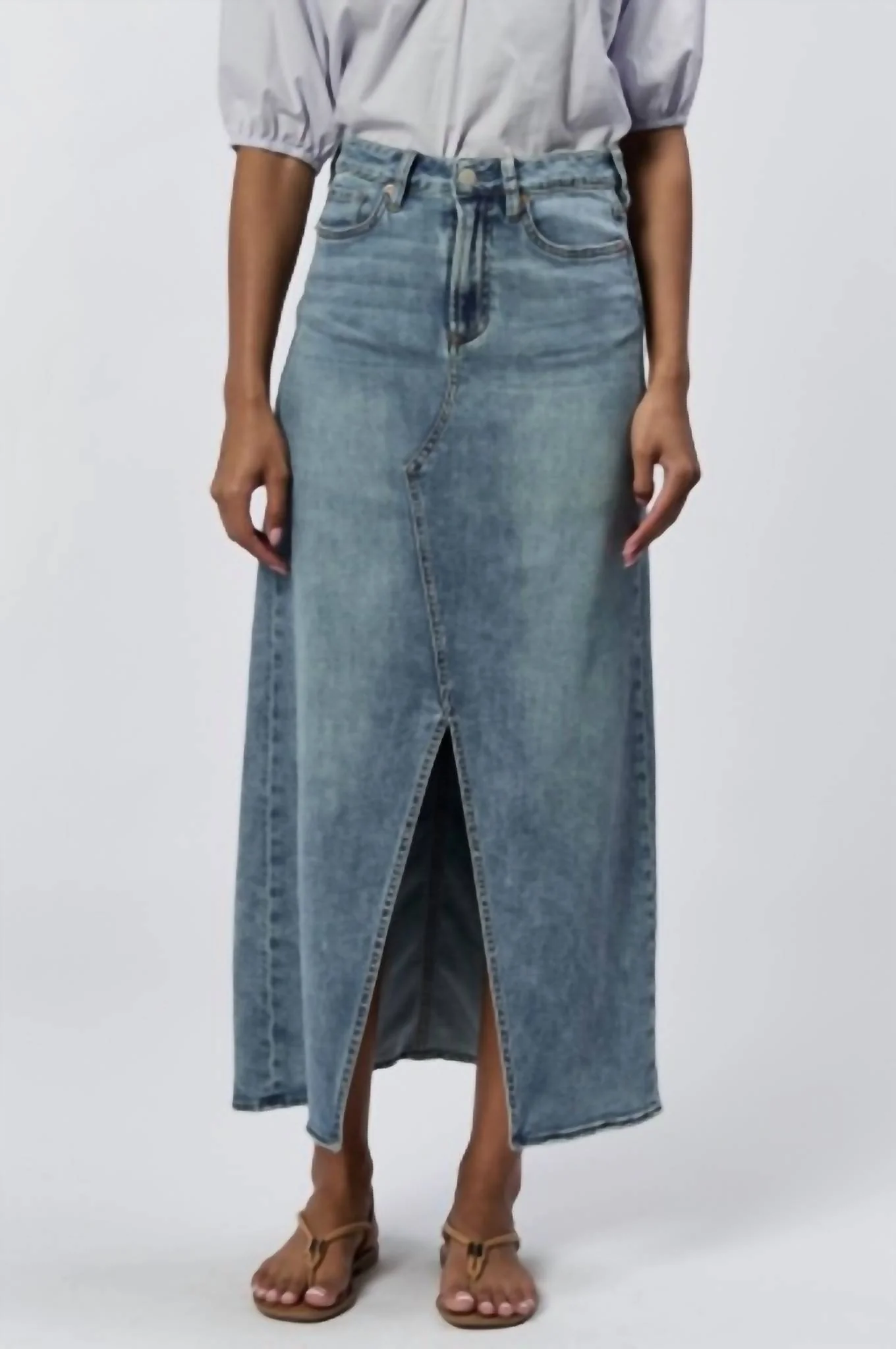 Vianna Denim Skirt In Narvik