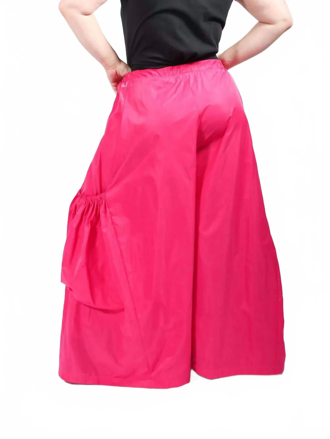 Nylon Big Pocket Pant In Lipstick