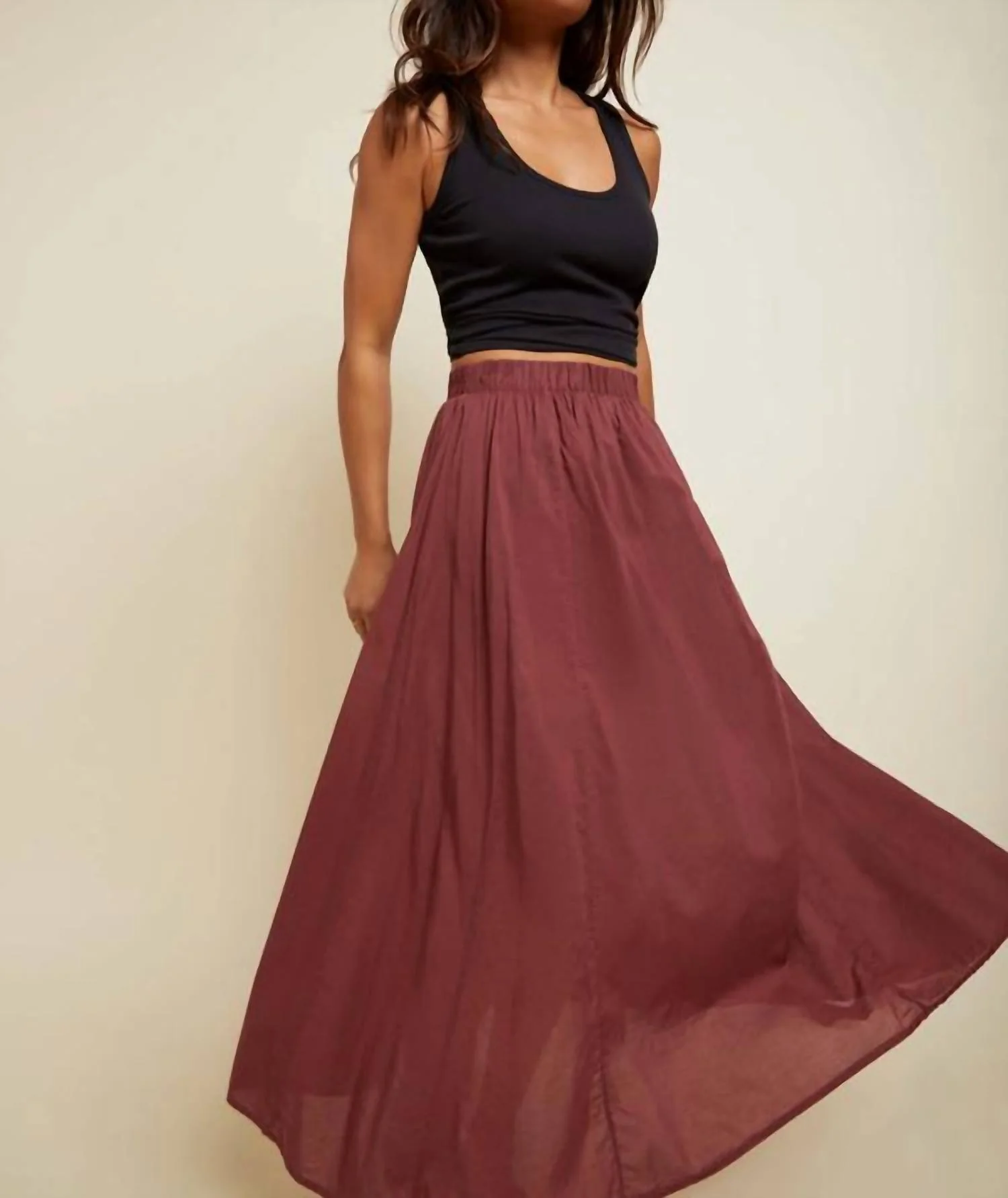 Petra Skirt In Prune