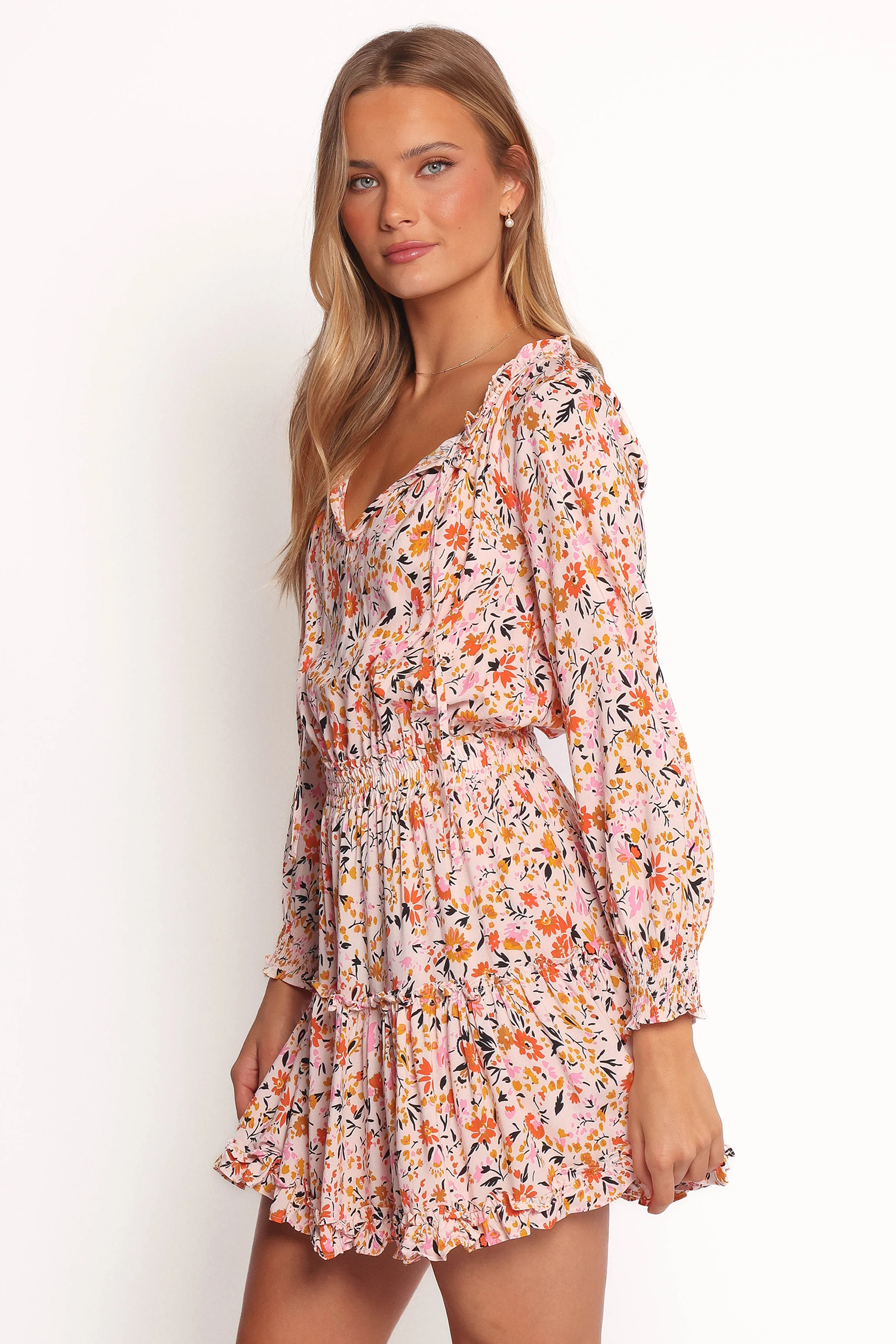 Kealan Dress - Pink Ditsy Floral