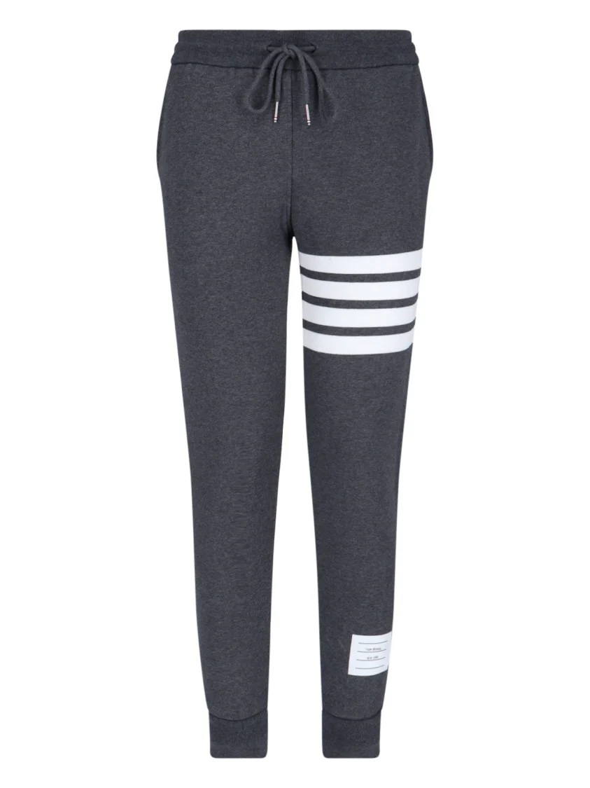 Loopback 4-Bar Sweatpants – Dark Grey