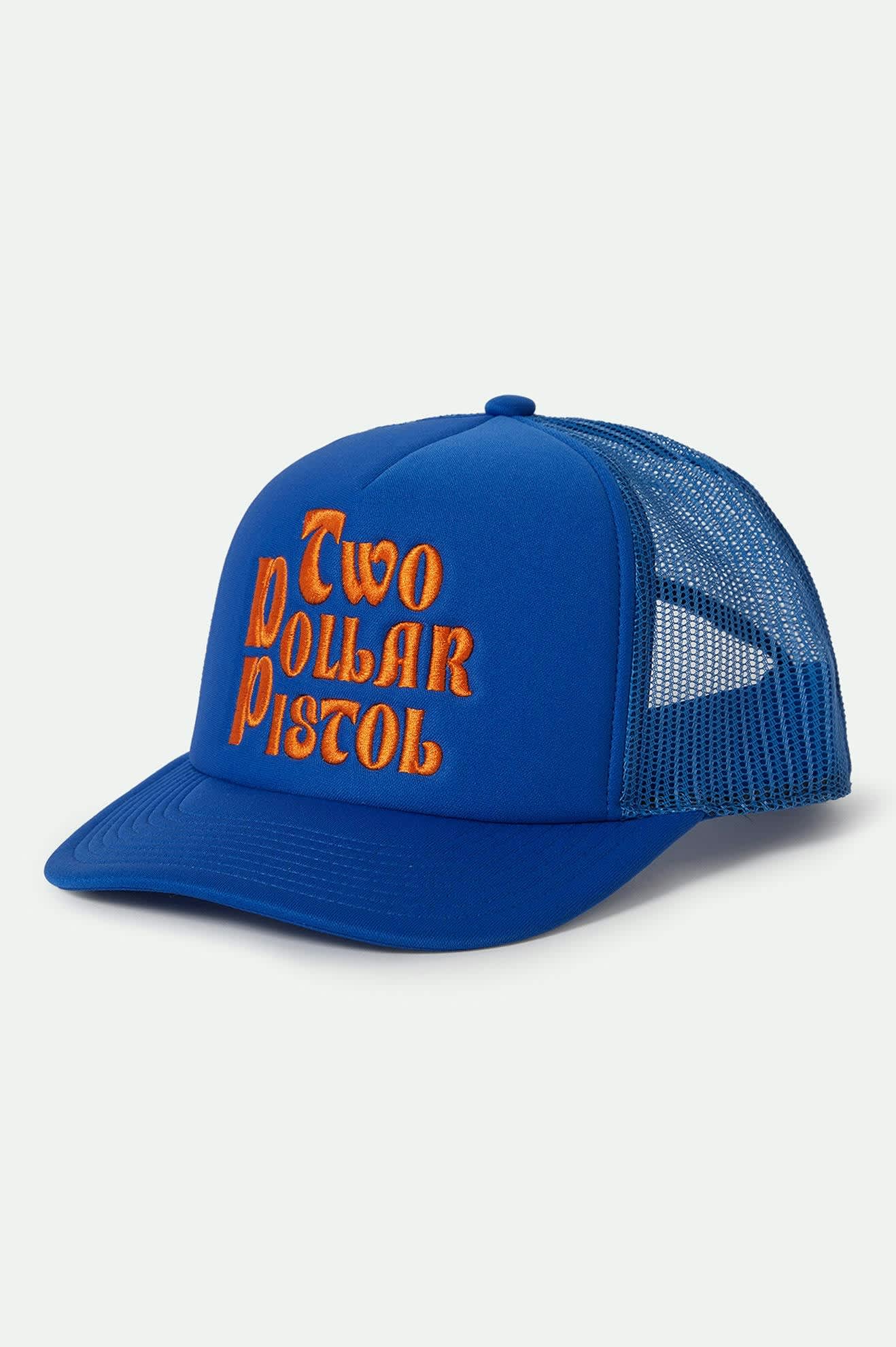 Two Dollar Pistol Netplus Trucker Hat - Electric Blue/Electric Blue