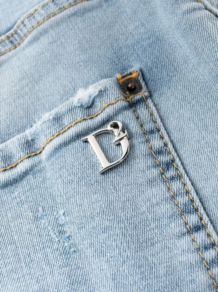 Skinny Jeans With Five-Pocket Design