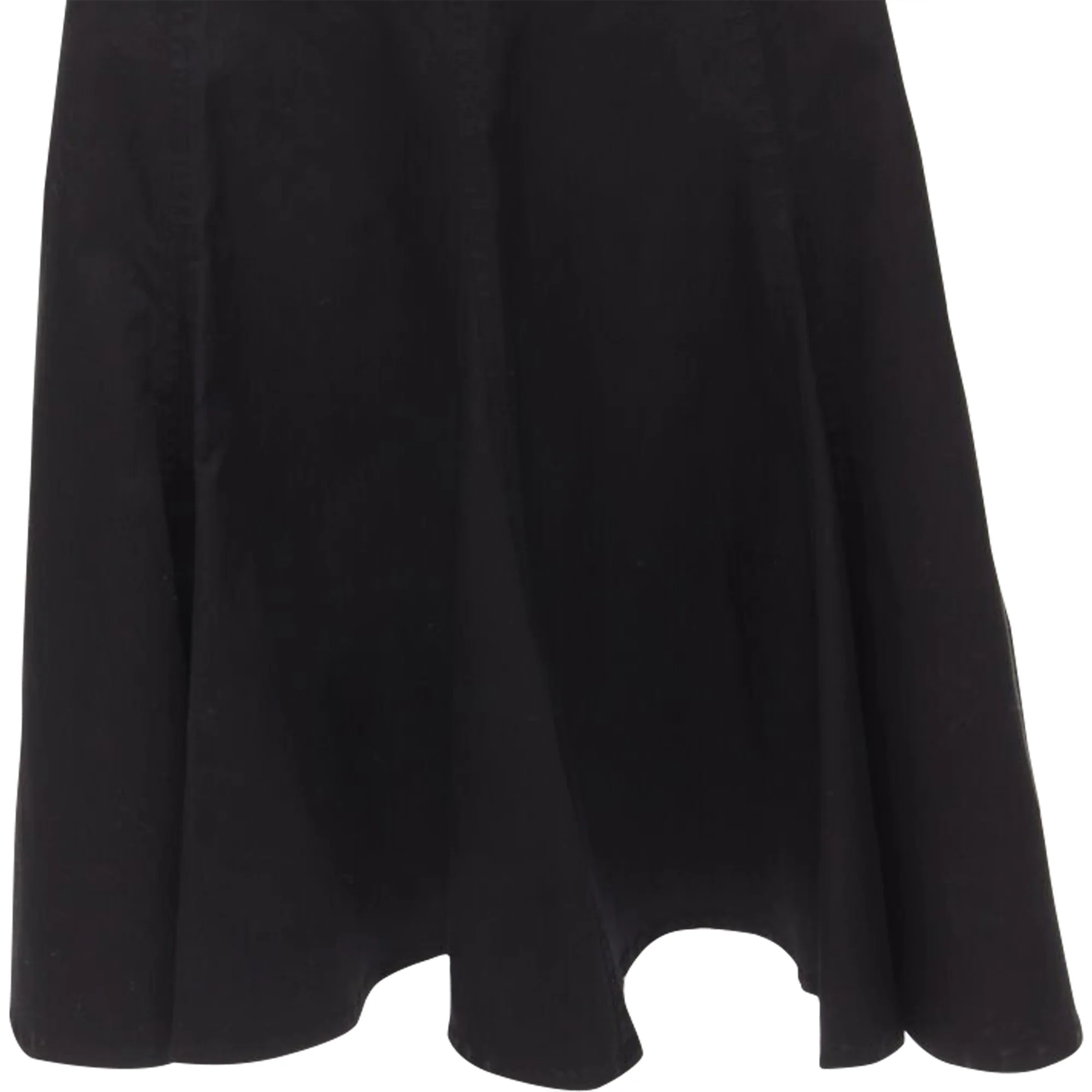 Yohji Yamamoto heavy cotton midi skirt