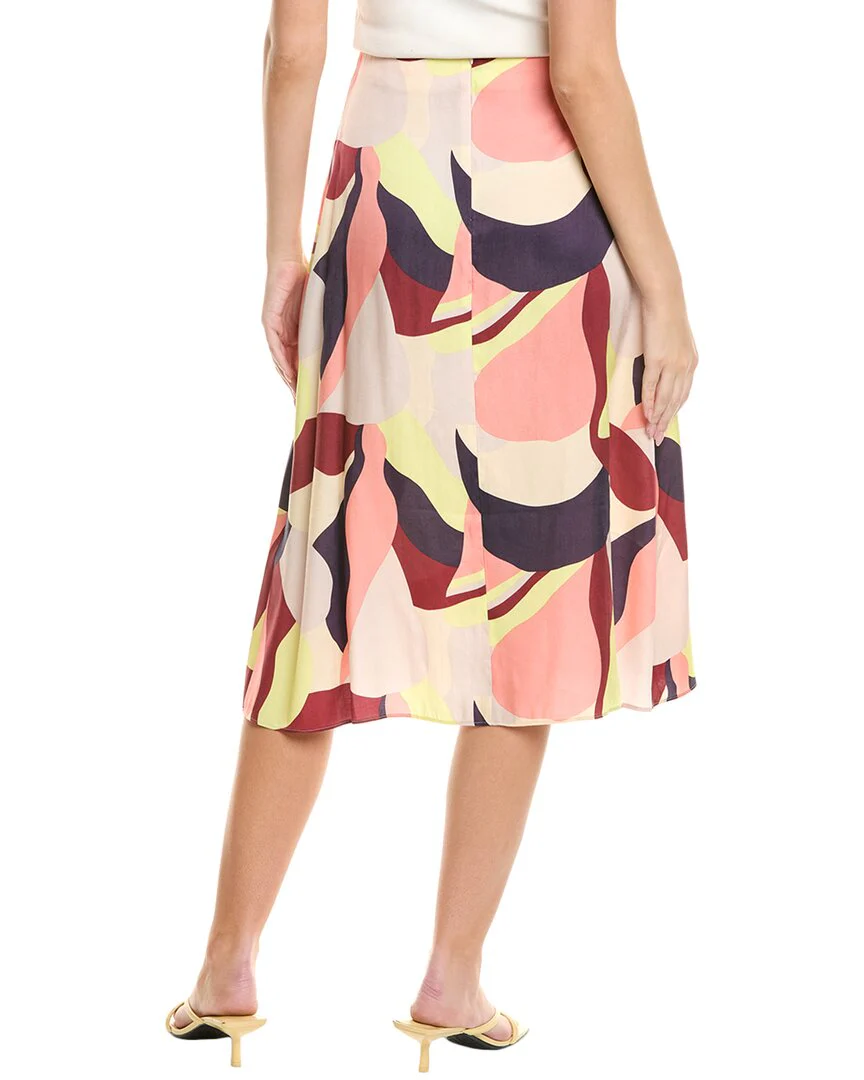Marimekko Kreppi Kamelia Midi Skirt