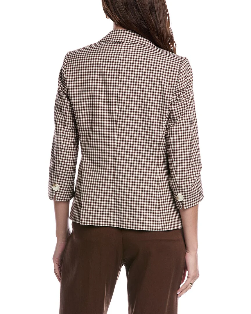 Jones New York Double-Breasted Blazer