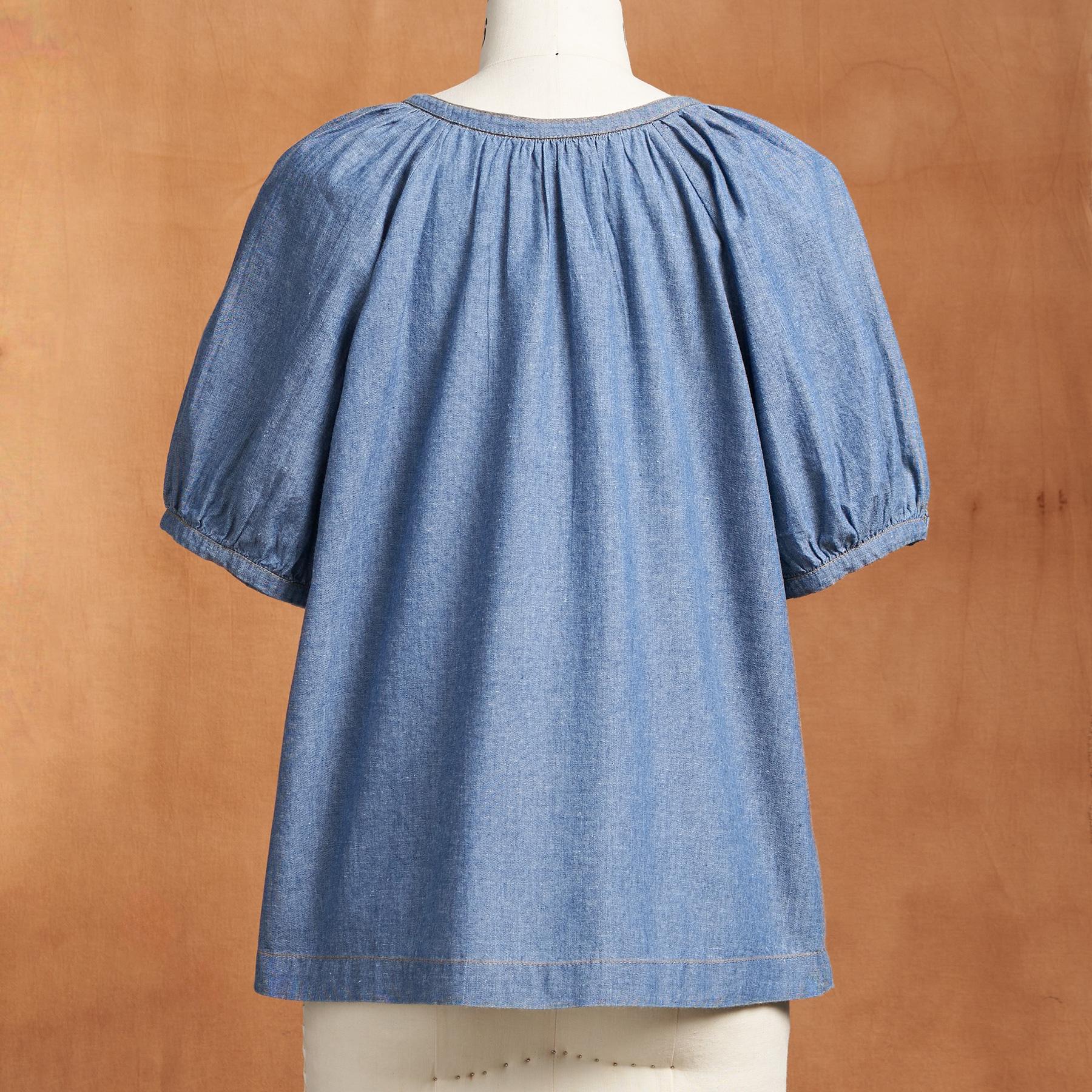 Chambray Graceful Days Top