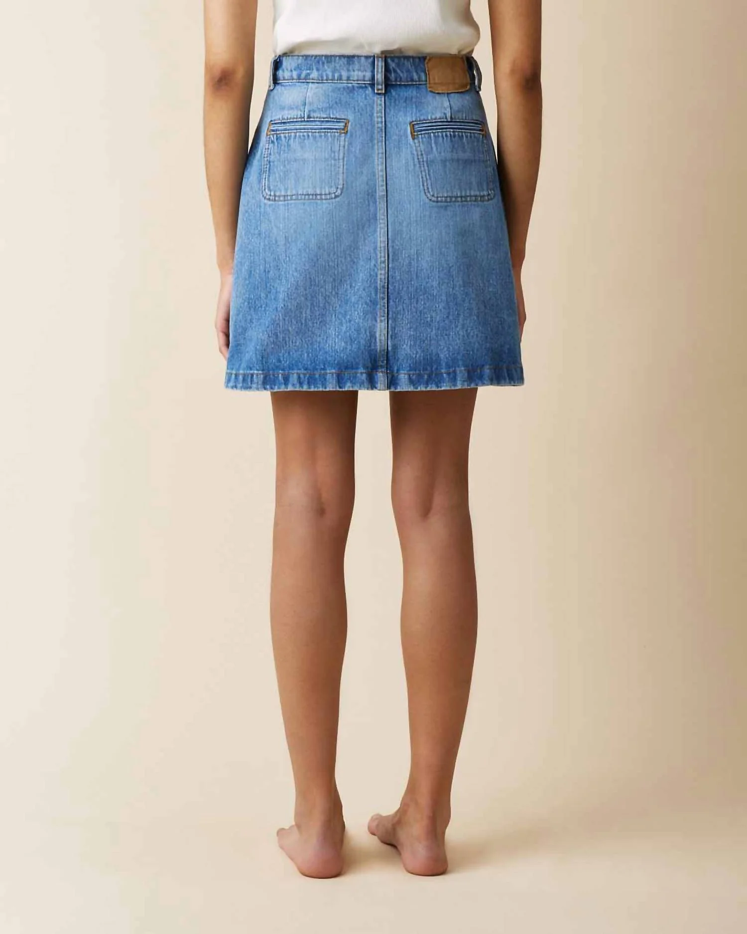 Amy Skirt In Denim