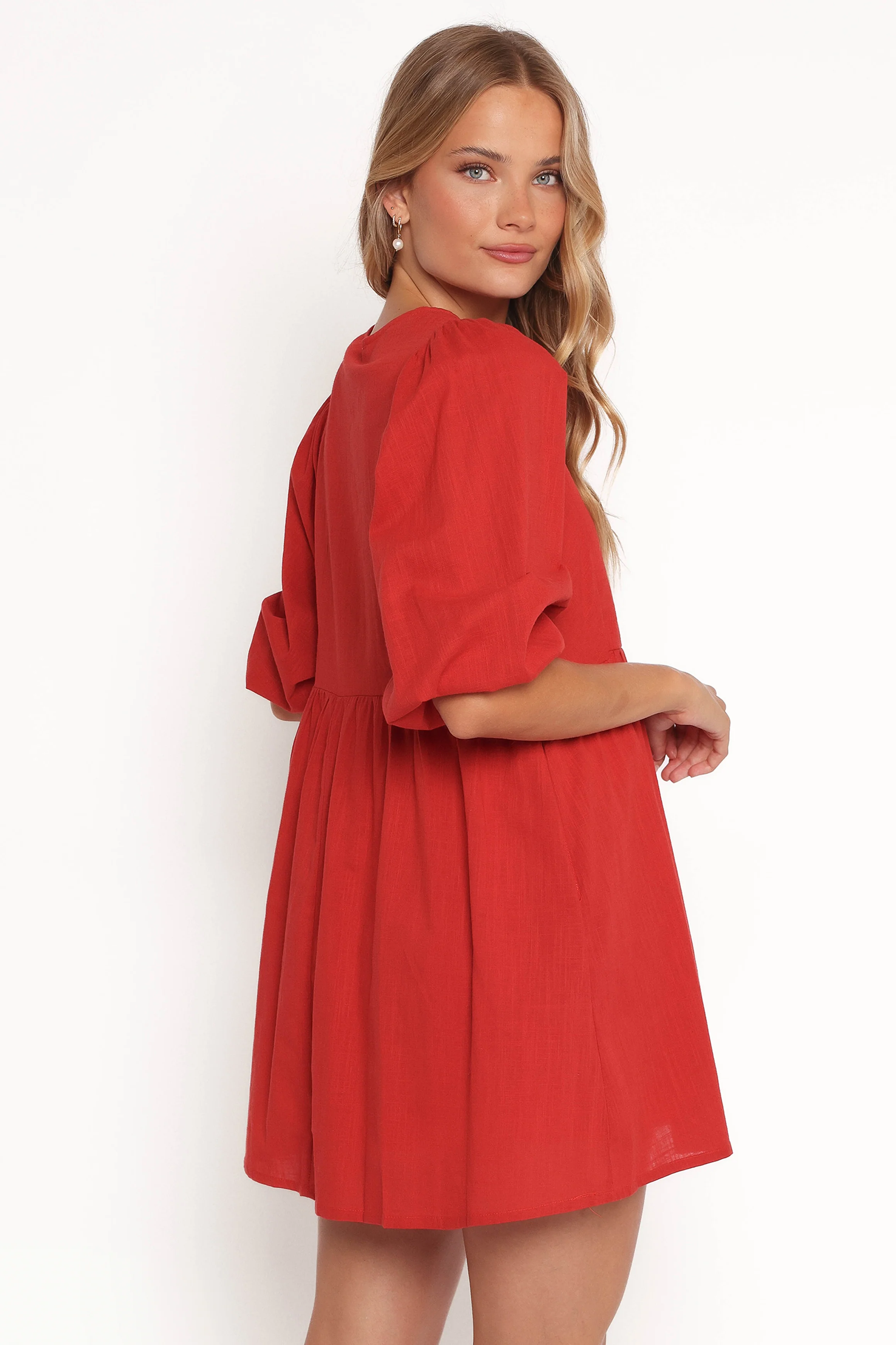 Cinzia Mini Dress - Red