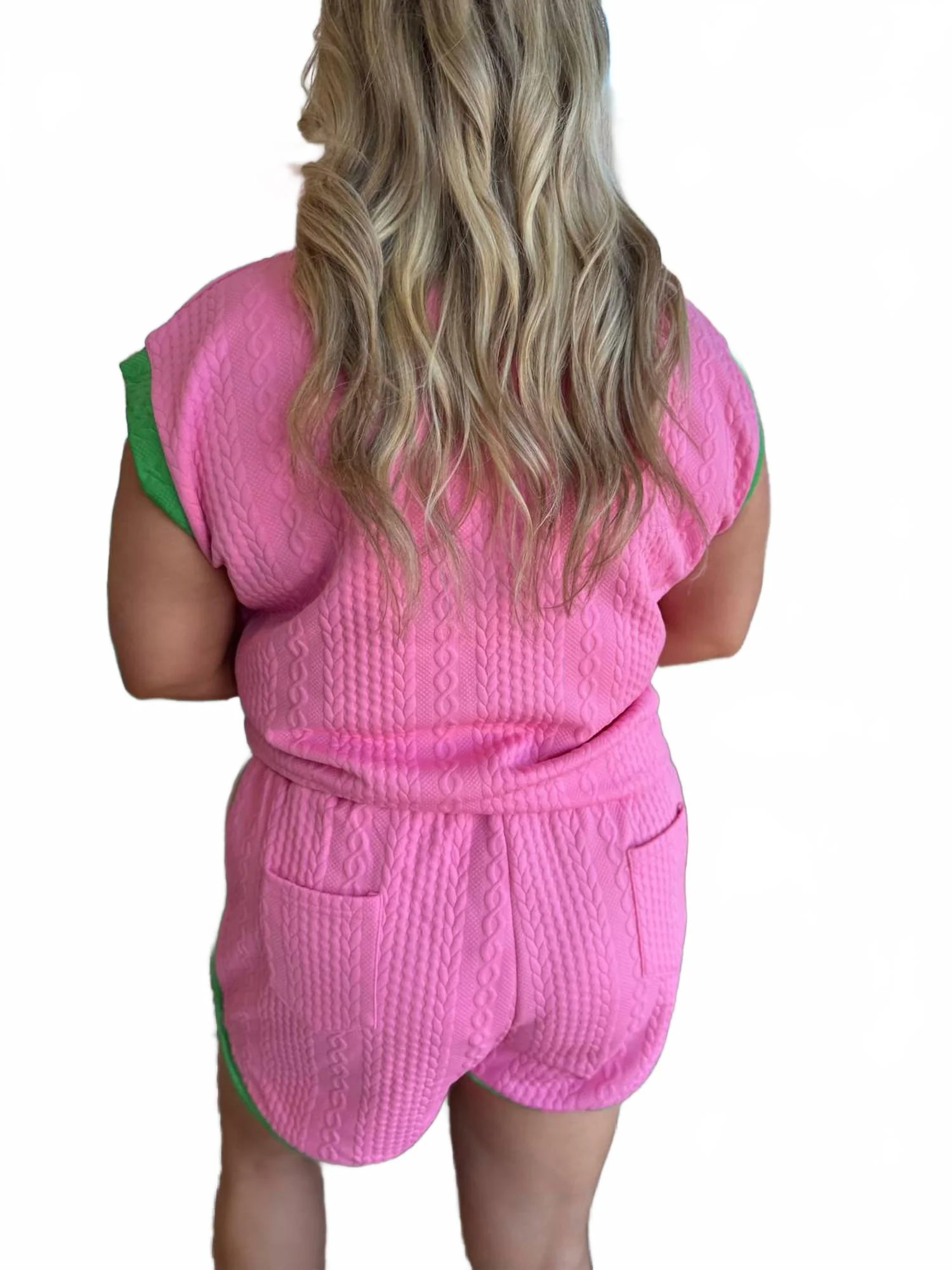 Troop Lounge Top And Short Set In Pink