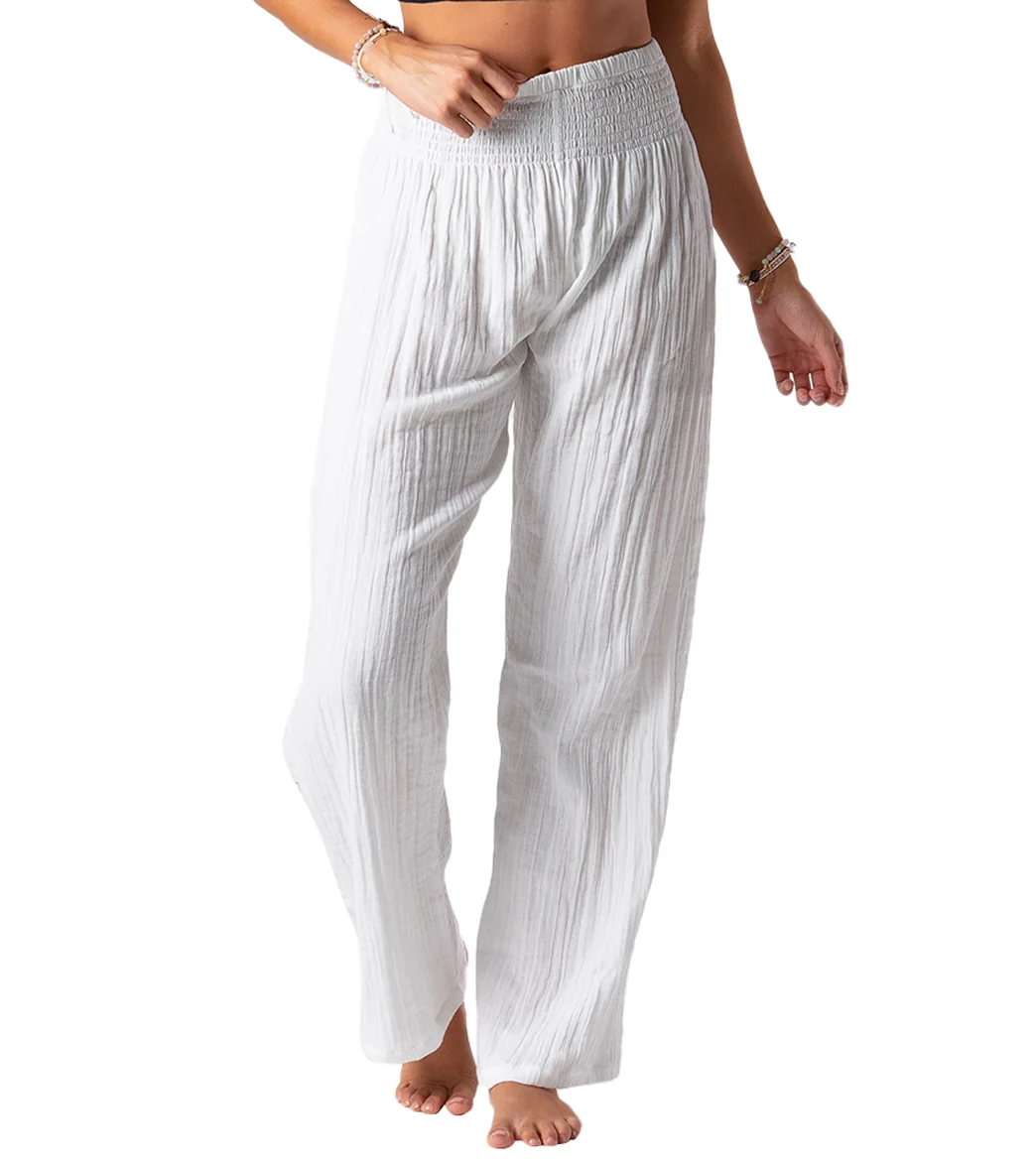 Lotus and Luna Solid Wide Leg Pant