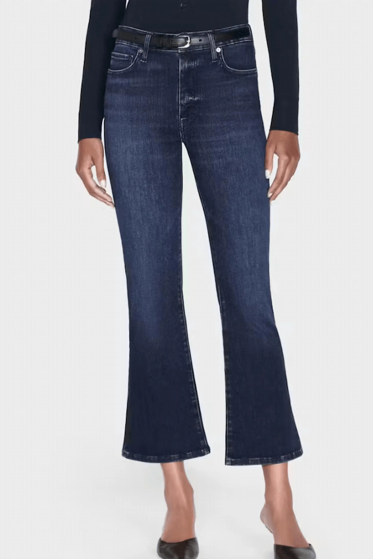 Le Crop Mini Boot Jeans In Dante