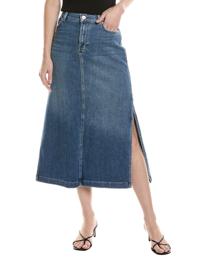 7 For All Mankind Midi Skirt