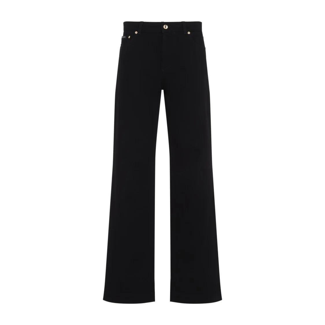 Black Cotton Pants