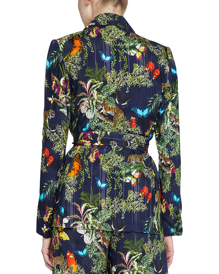 L'AGENCE Jordana Wrap Belted Blazer