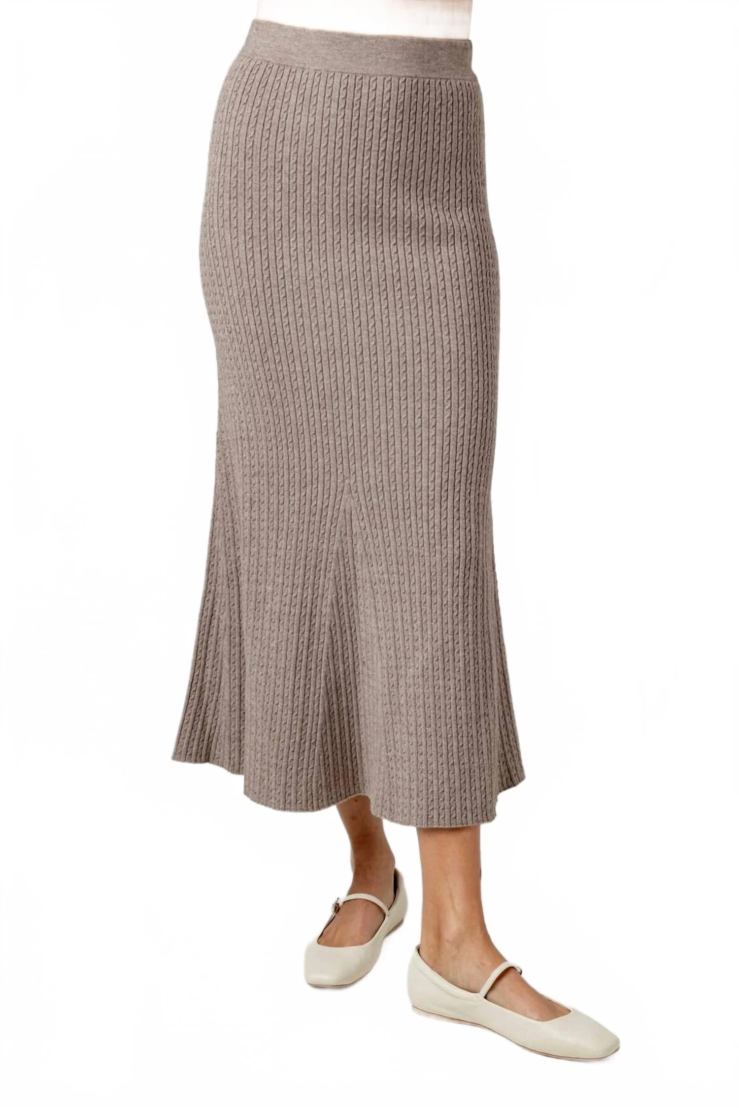 Rosalind Skirt In Chesnut