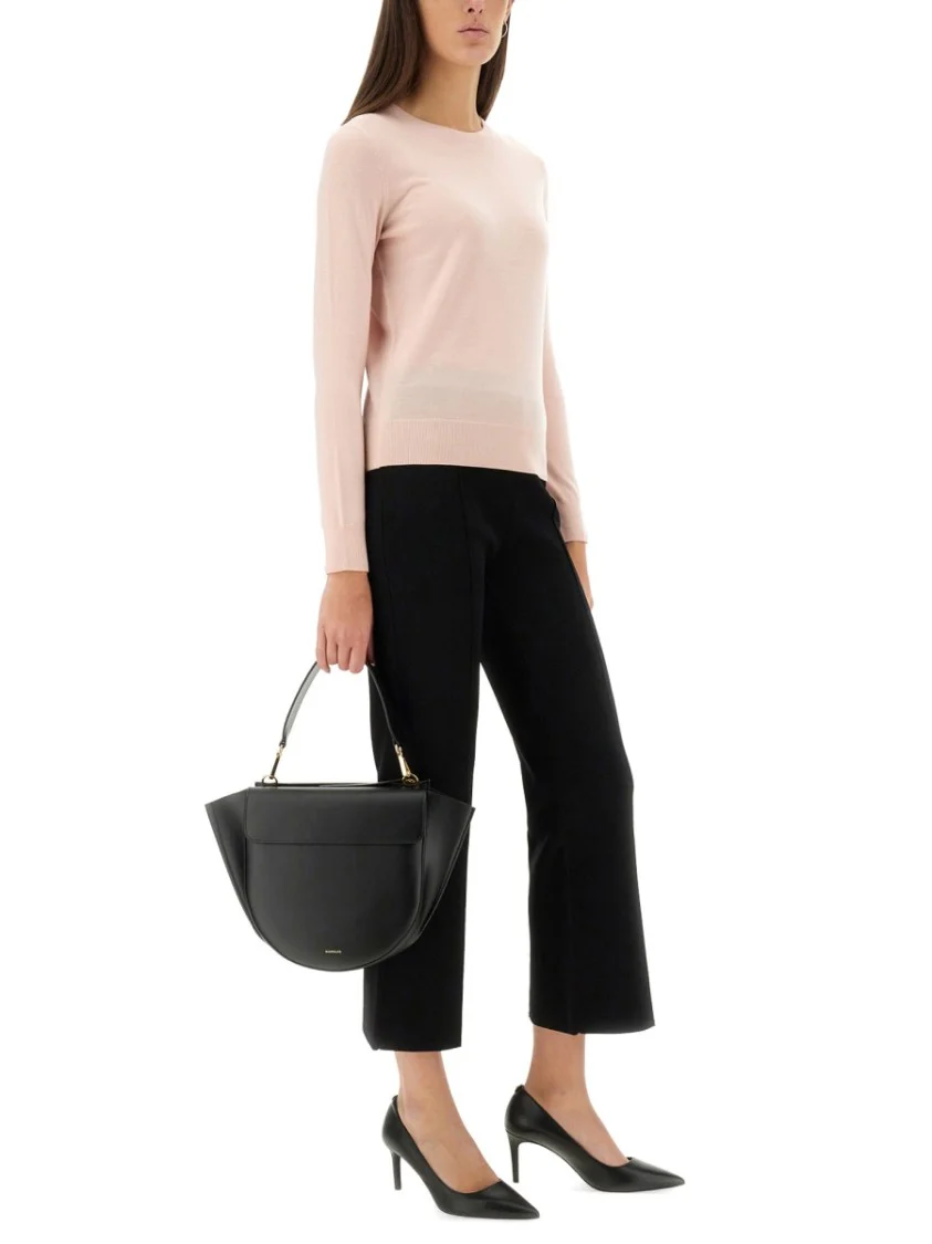 Tailored Flare Pants With Fitted Waist