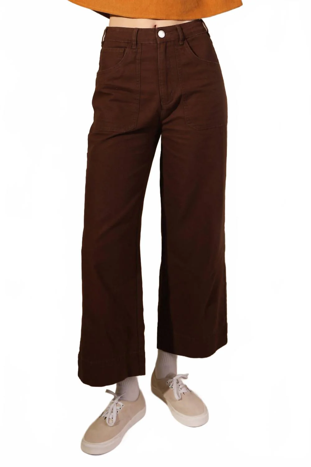 Carpenter Straight Leg Trouser In Brown
