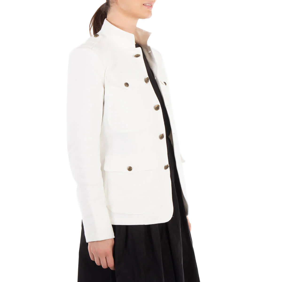 Polo Ralph Lauren Buttoned Cotton Jacquard Blazer