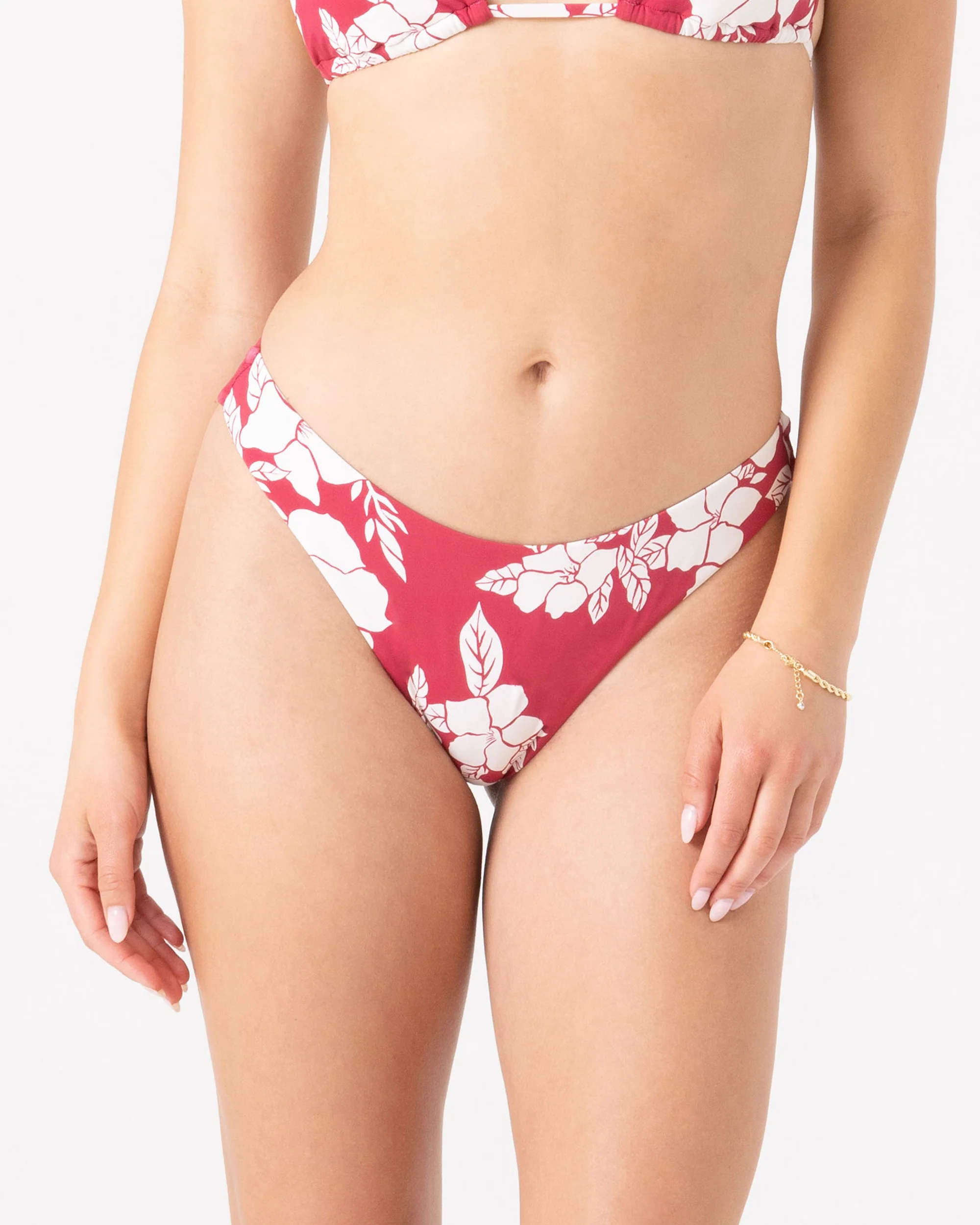 Hibiscus Hideaway Scoop Cheeky Bikini Bottom
