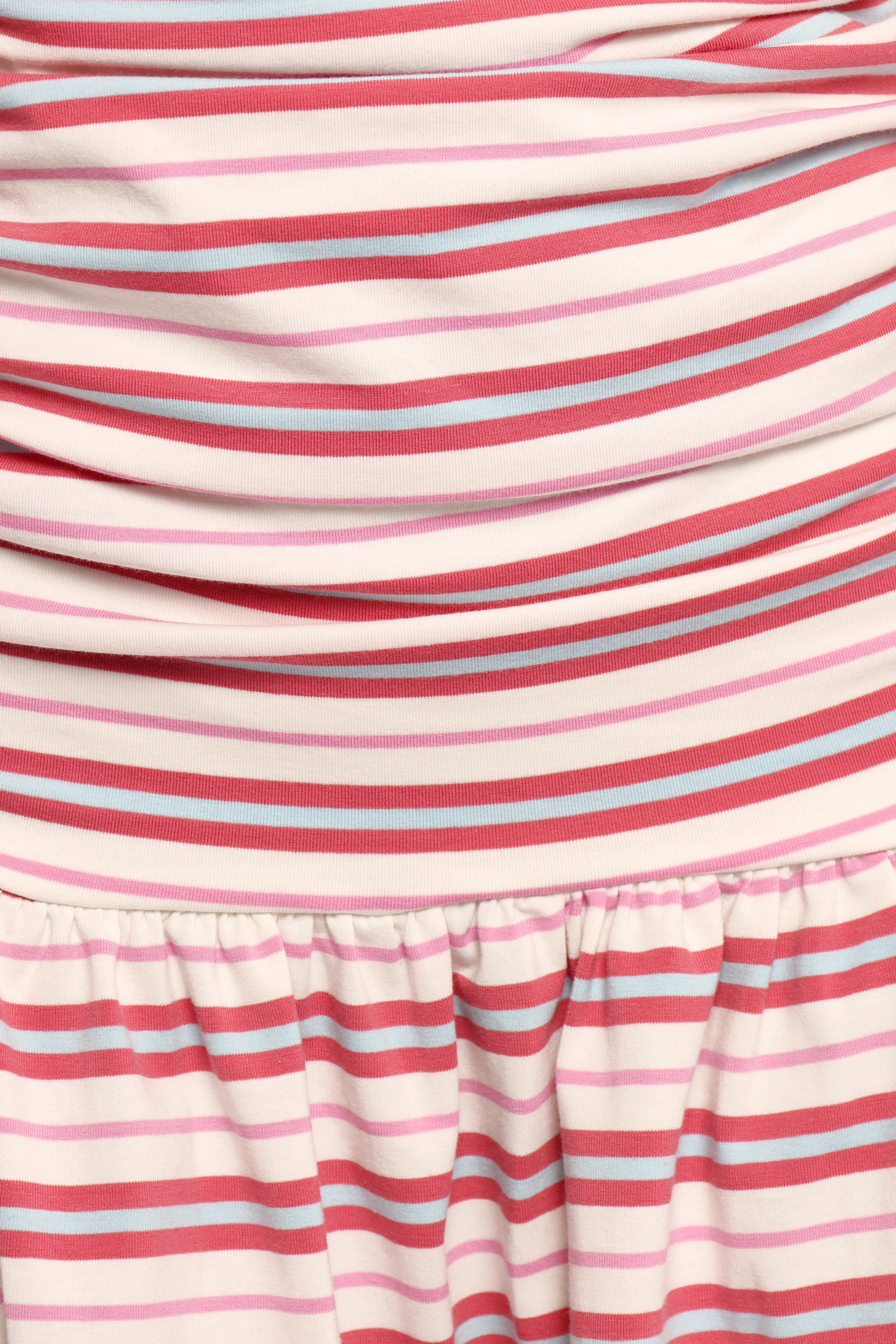 Scottie Strapless Mini Dress - Stripe